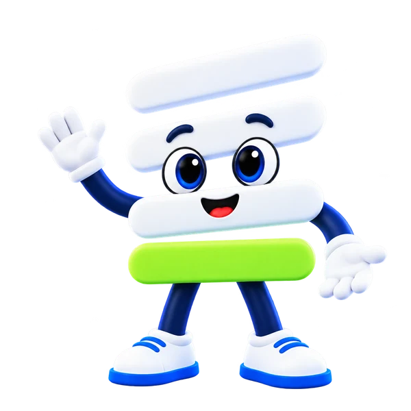 Mascote MP acenando ao lado do convite para iniciar um projeto